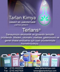 Tarlan Kimya San. Temizlik Ürünleri Ltd. Şti.