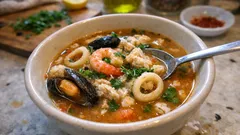 Lokanta usulü deniz mahsulleri çorbası: köpüğünü al, lezzeti berraklaşsın