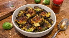 Fırında ezilmiş Brüksel lahanası: dışı çıtır, içi yumuşacık pratik tarif